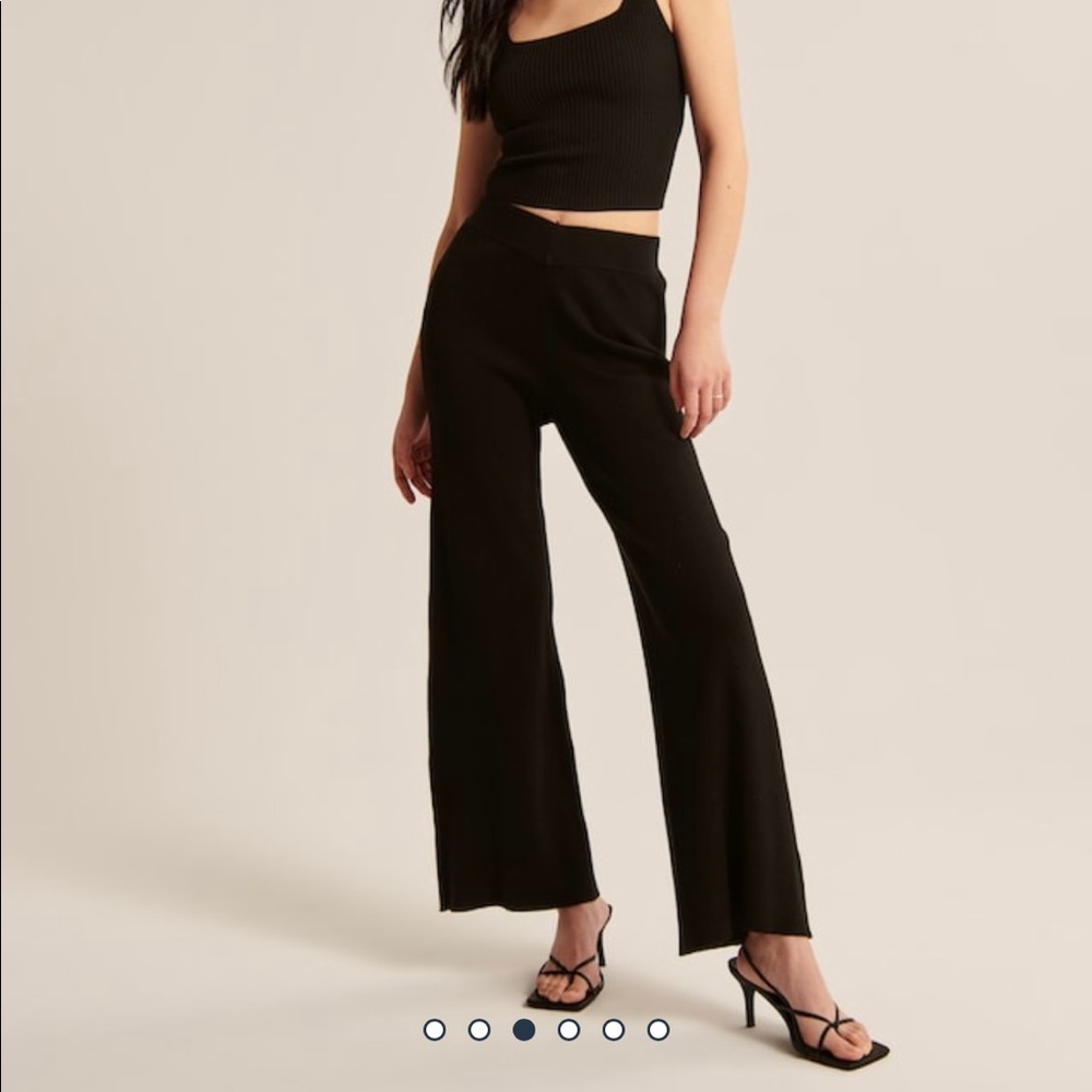 Abercrombie ribbed sweater pant